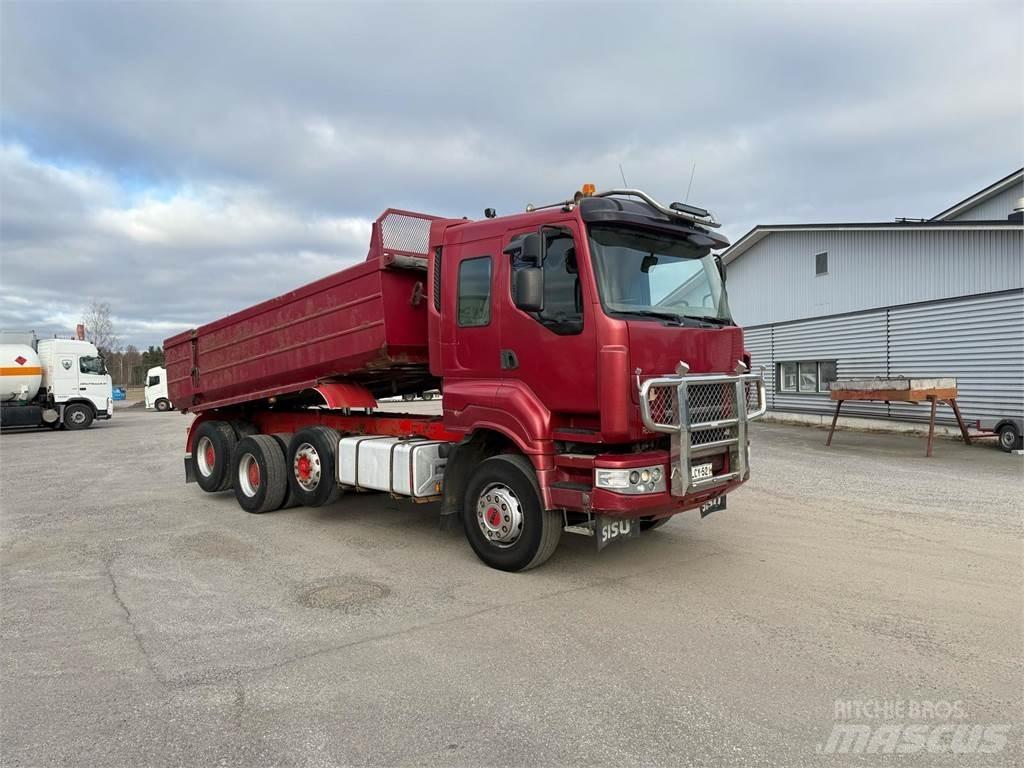 Sisu R500 E12M-8X4 Savivarčių priekabų vilkikai