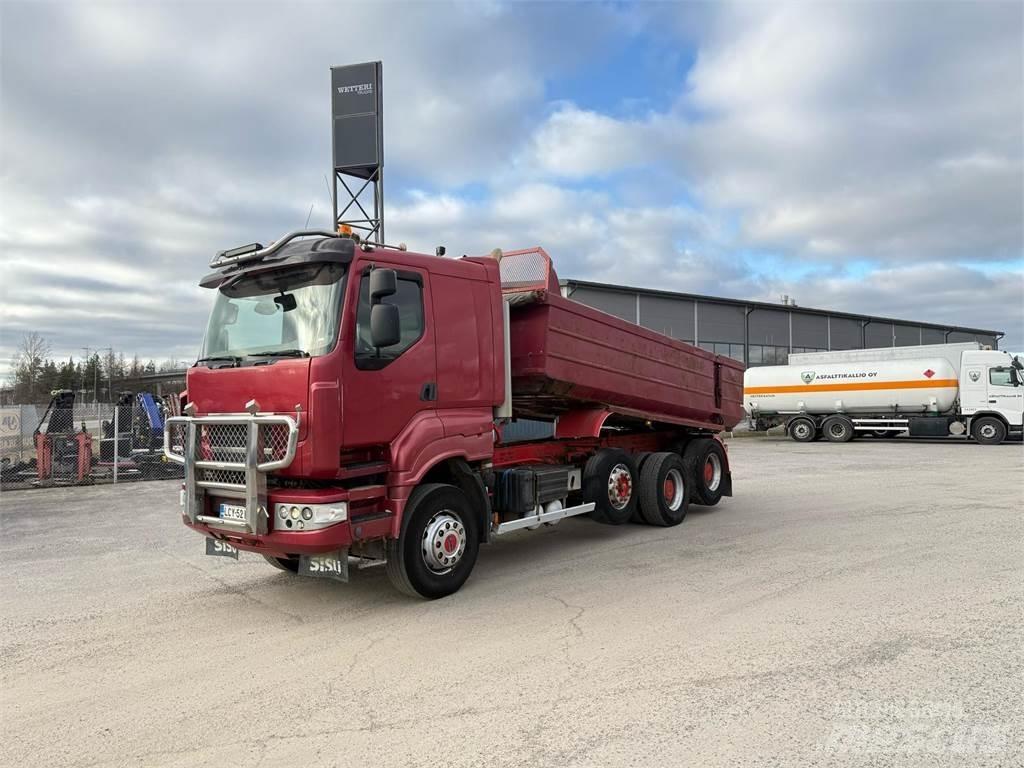 Sisu R500 E12M-8X4 Savivarčių priekabų vilkikai