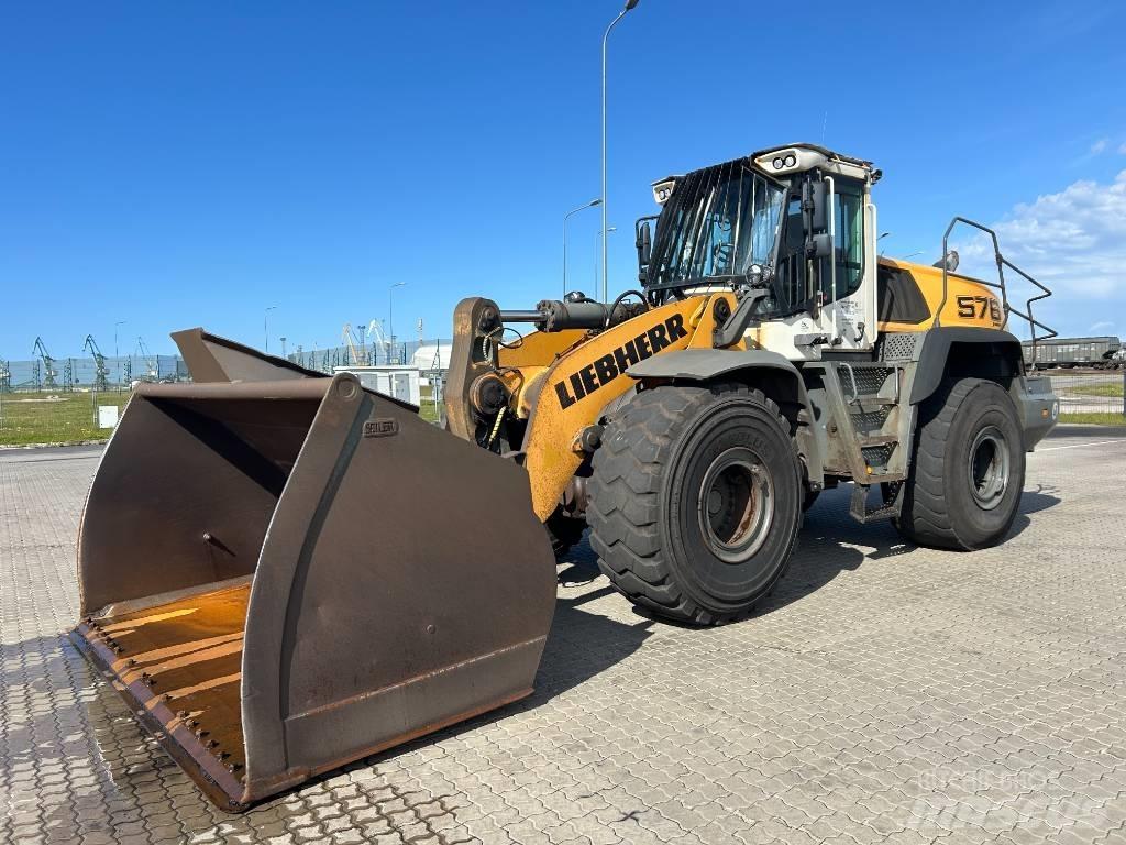 Liebherr L 576 Naudoti ratiniai krautuvai
