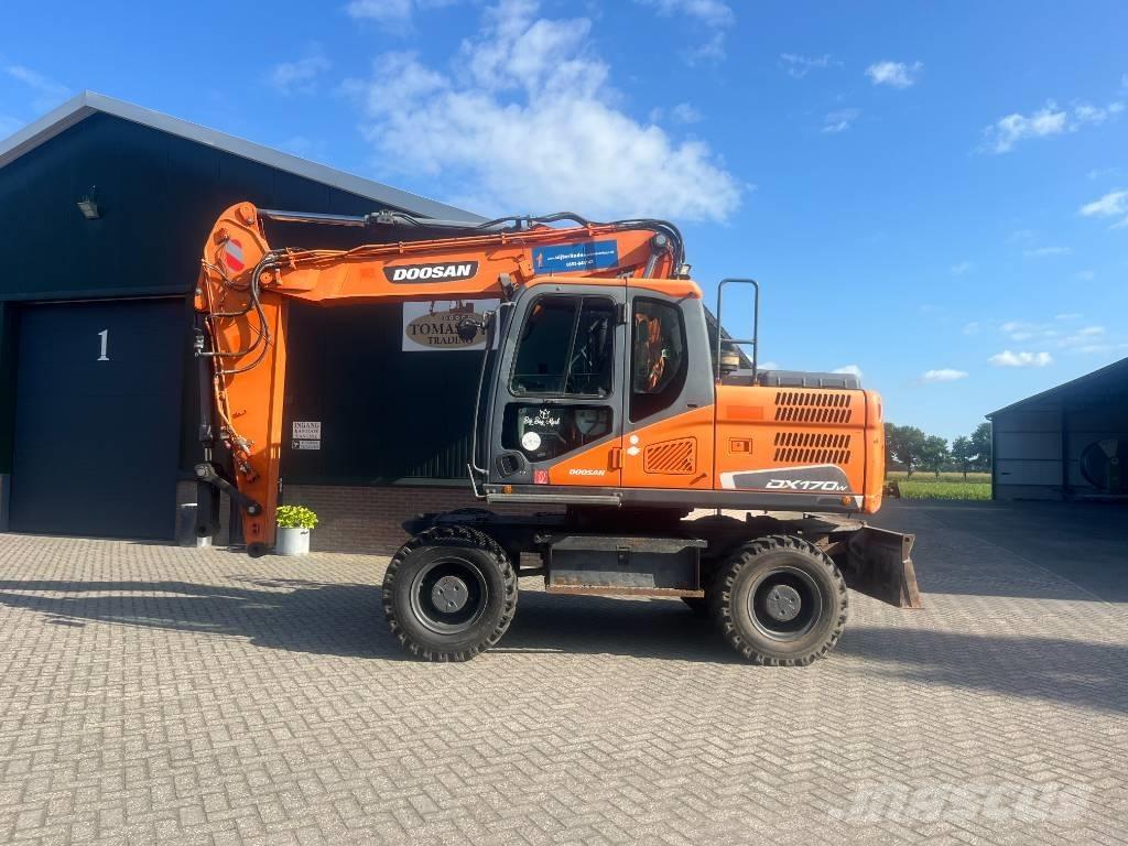 Doosan DX 170 W-5 Ratiniai ekskavatoriai