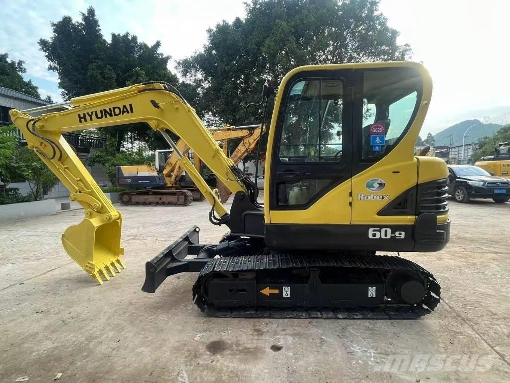 Hyundai R60-9 Vikšriniai ekskavatoriai