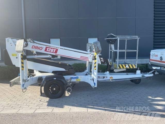 Dino 120 T Skylift Ant priekabų montuojamos kėlimo platformos
