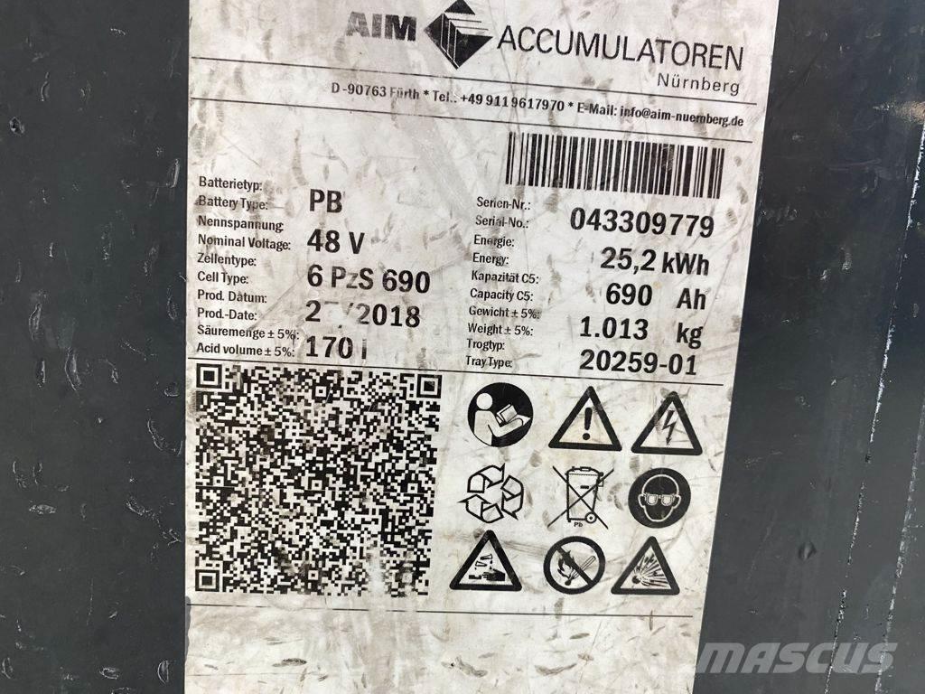 AIM 48V 690Ah Baterijos