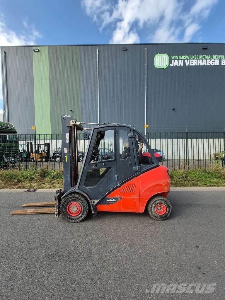 Linde h25d-02 Dyzeliniai krautuvai
