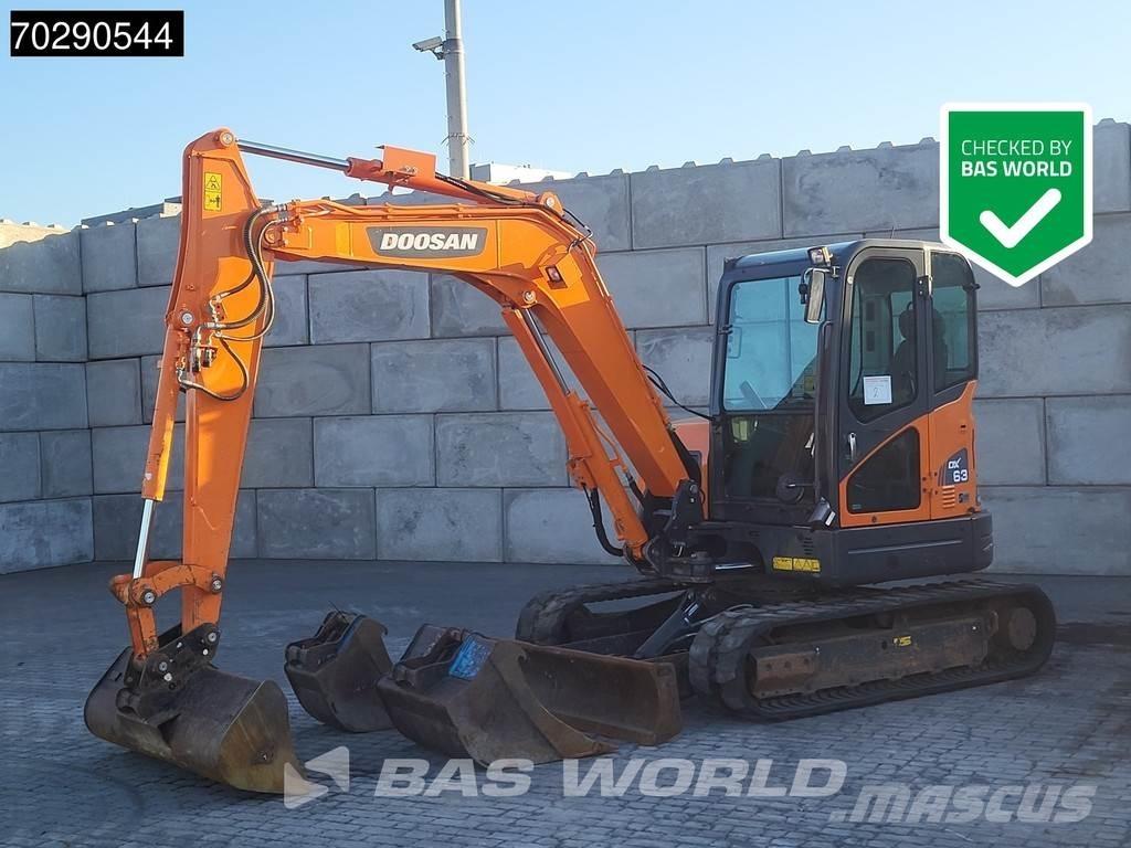 Doosan DX63-3 Mini ekskavatoriai < 7 t