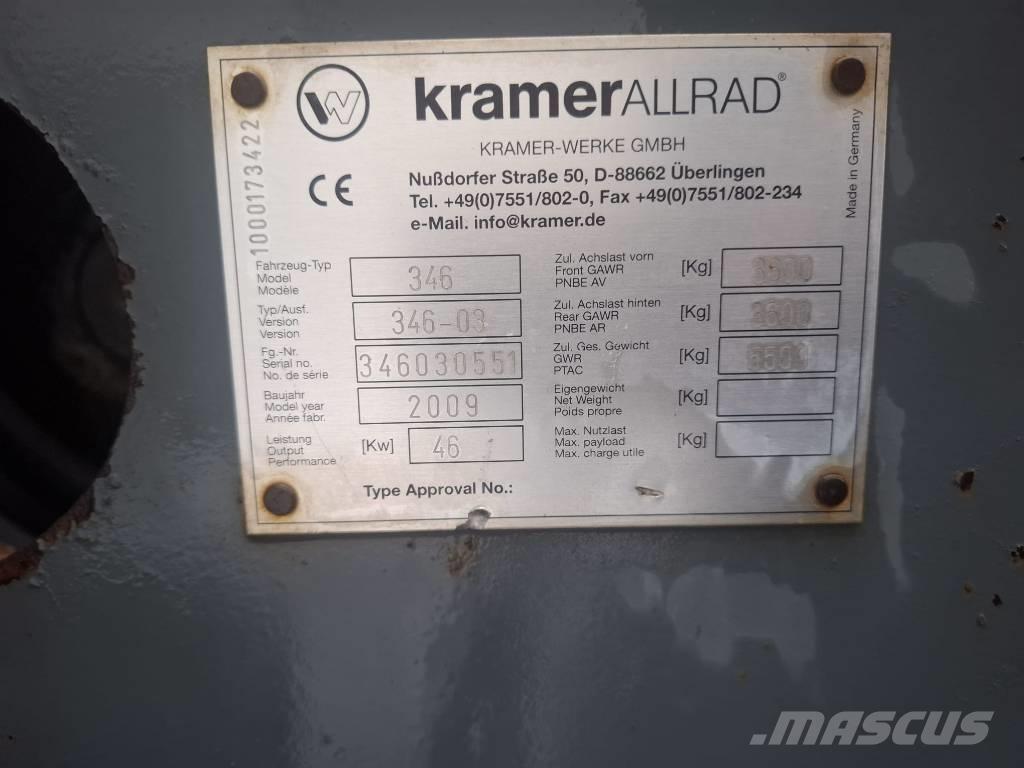 Kramer 750 Naudoti ratiniai krautuvai
