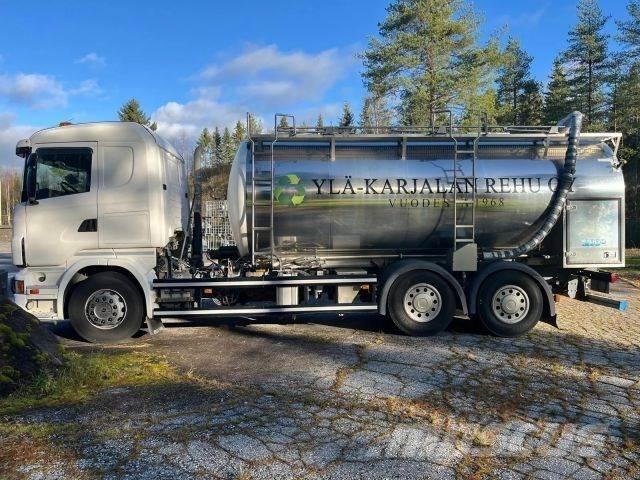 Scania R500 Automobilinės cisternos