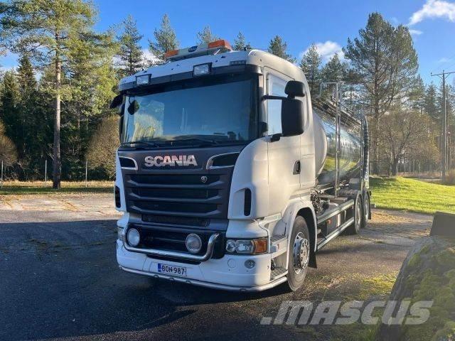 Scania R500 Automobilinės cisternos