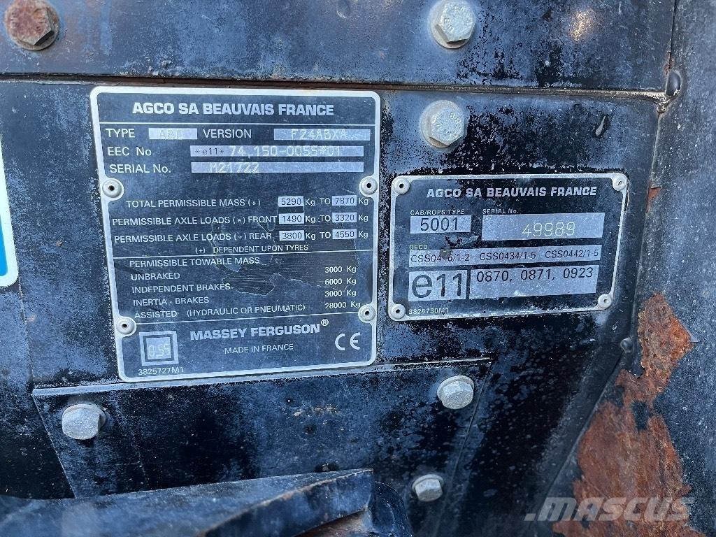 Massey Ferguson 4365 Traktoriai