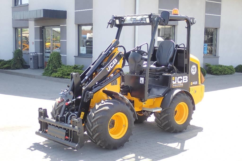 JCB 403 Daugiafunkciniai pakrovėjai