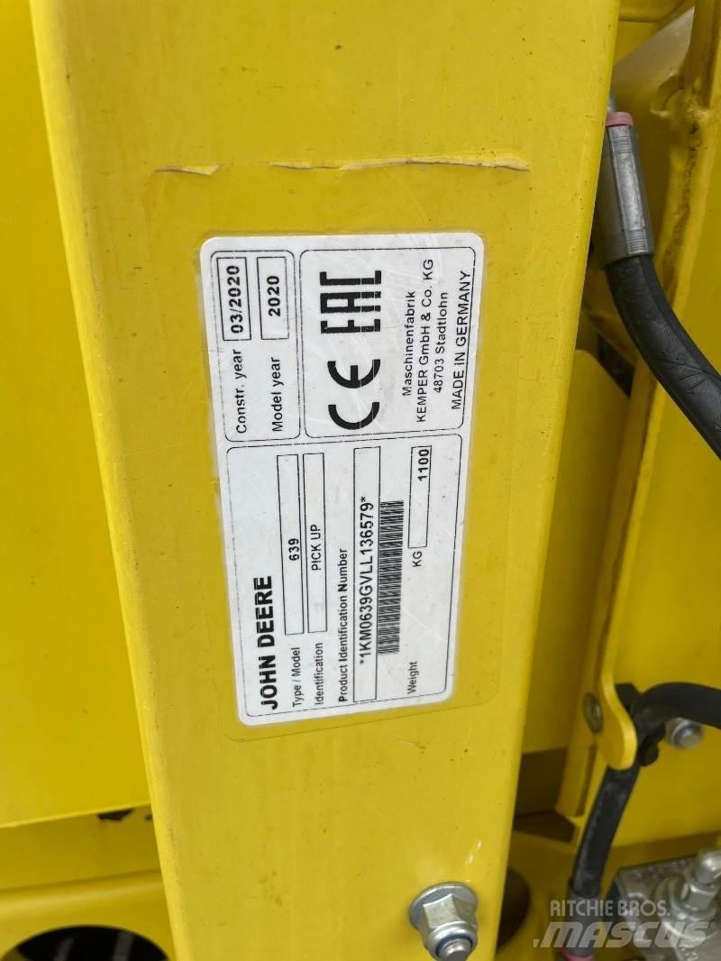 Kemper 639 Savaeigių pašarų ruošimo mašinų priedai