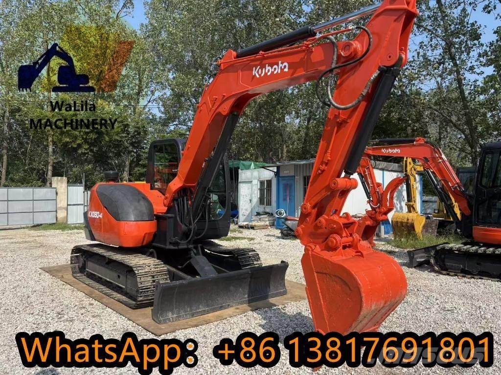 Kubota KX 080-4 Mini ekskavatoriai < 7 t