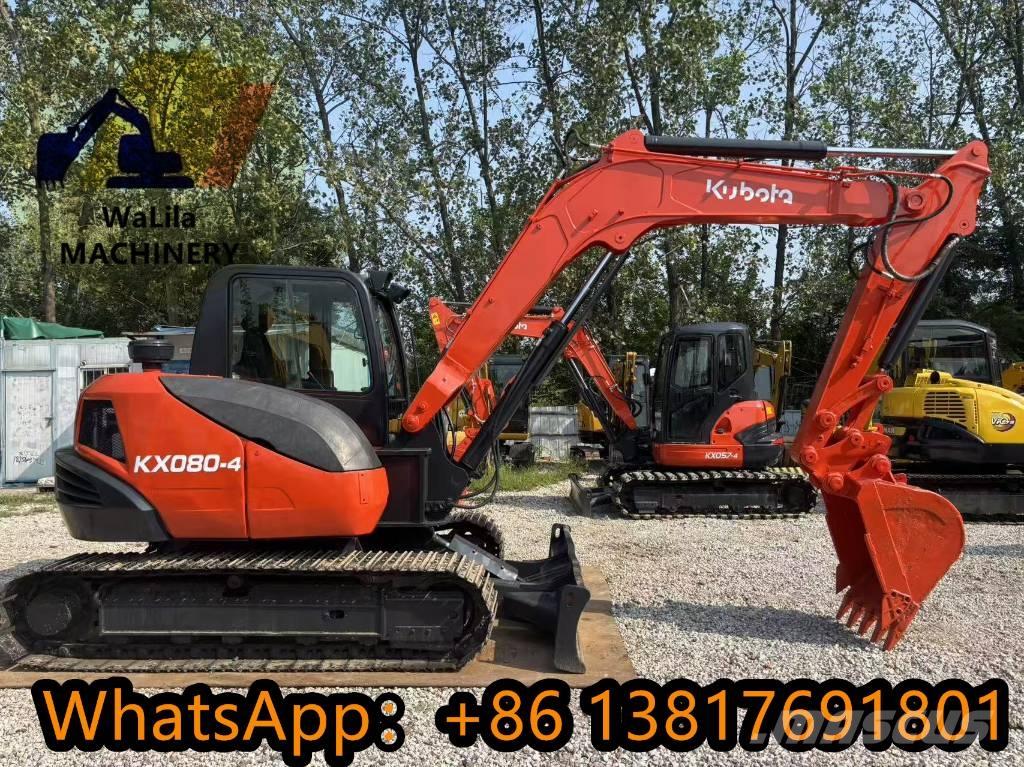 Kubota KX 080-4 Mini ekskavatoriai < 7 t