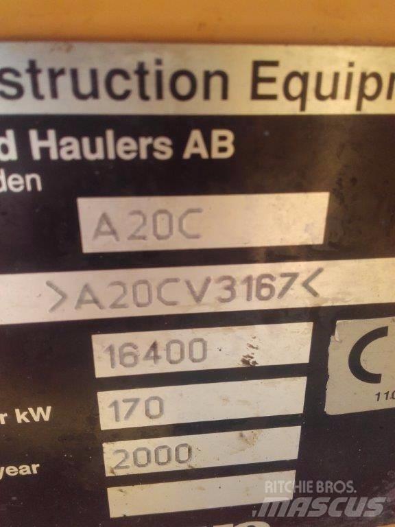 Volvo A20C Atliekų išvežimo technika