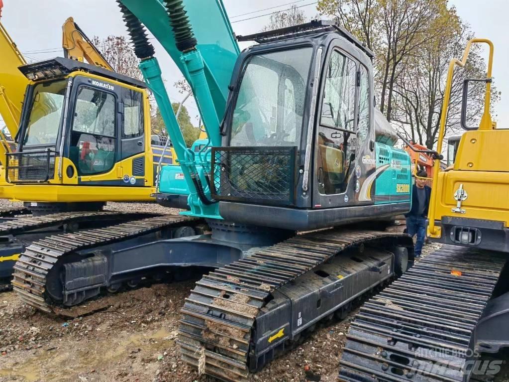 Kobelco SK200D Vikšriniai ekskavatoriai