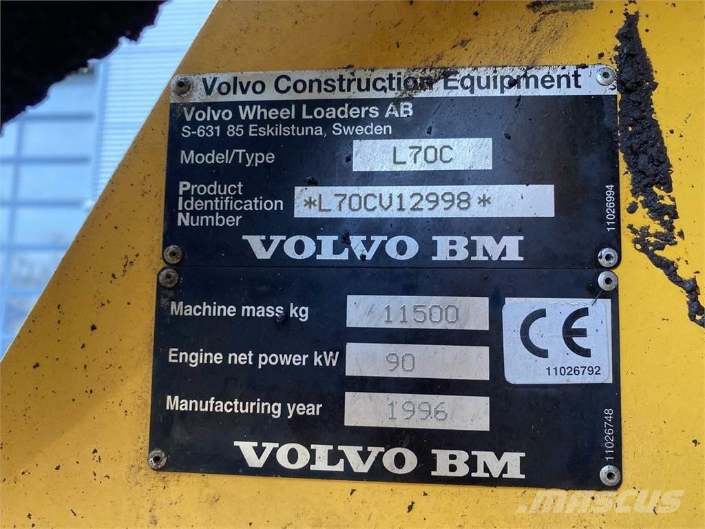 Volvo L70C Naudoti ratiniai krautuvai