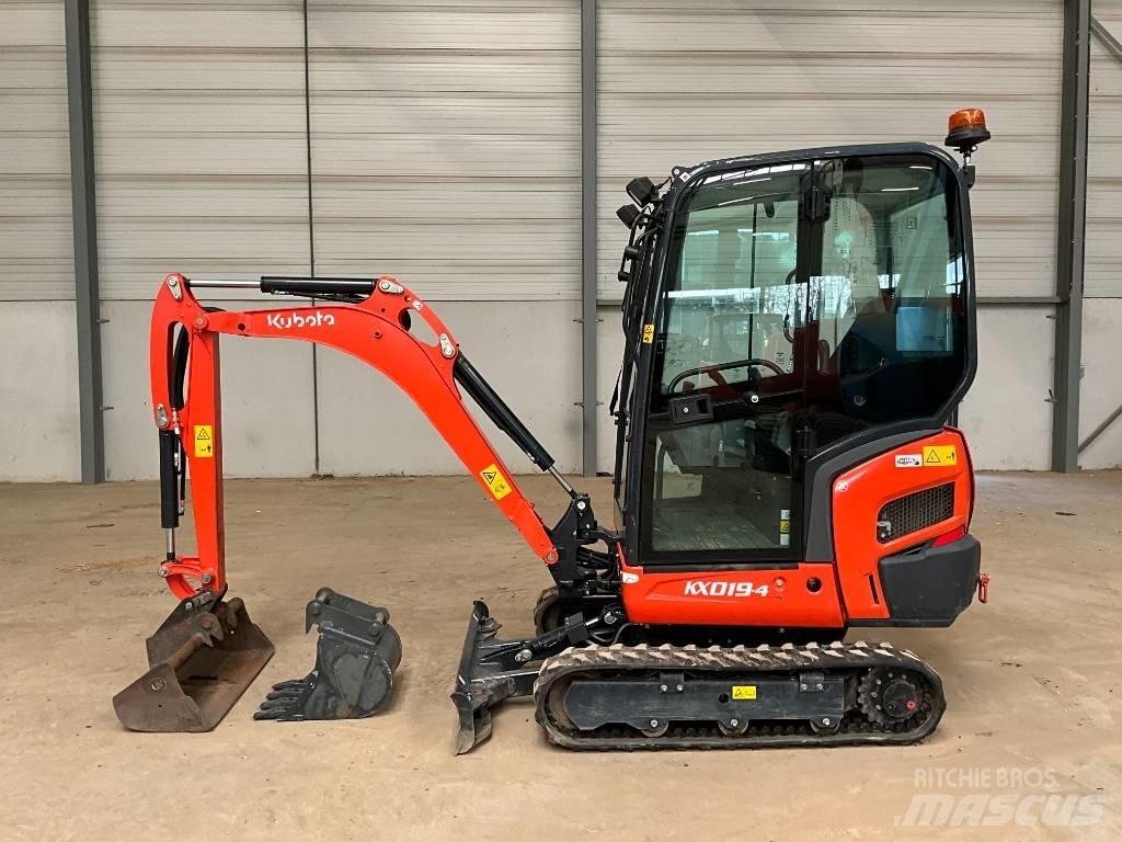 Kubota KX 019-4 Mini ekskavatoriai < 7 t