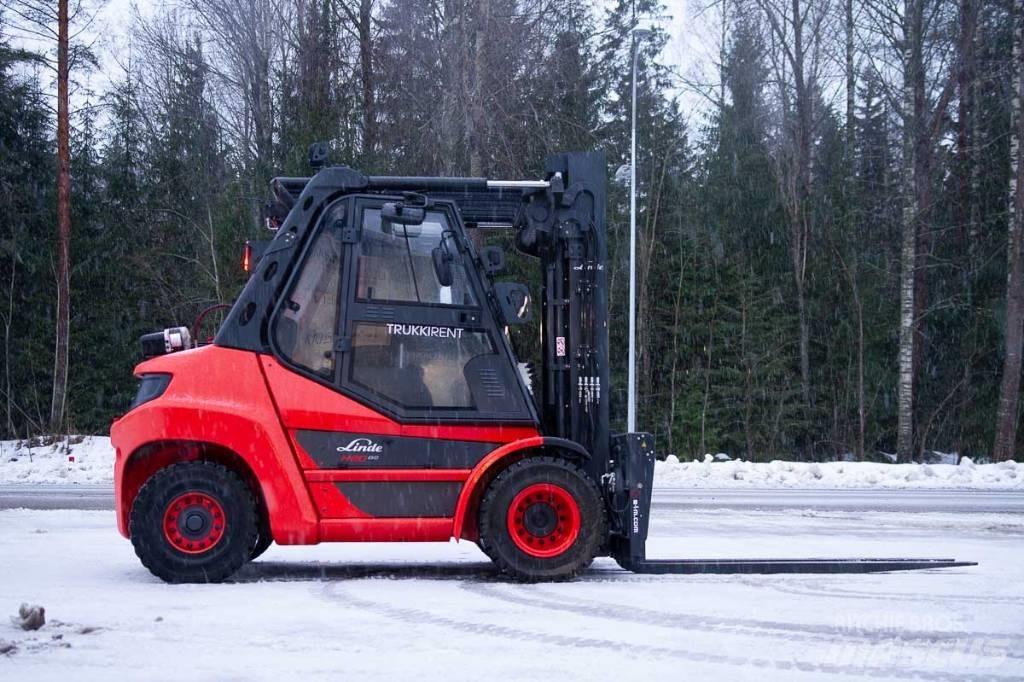 Linde H 80 D-03 Dyzeliniai krautuvai