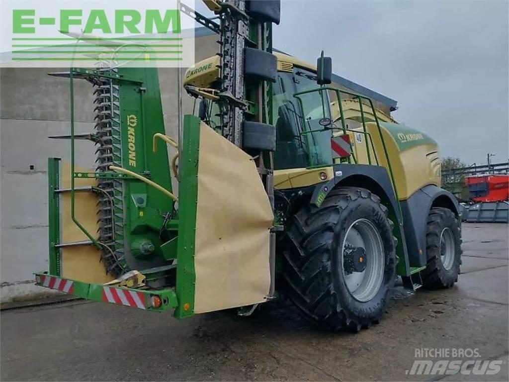 Krone big x 630 Pašarų ruošimo technika