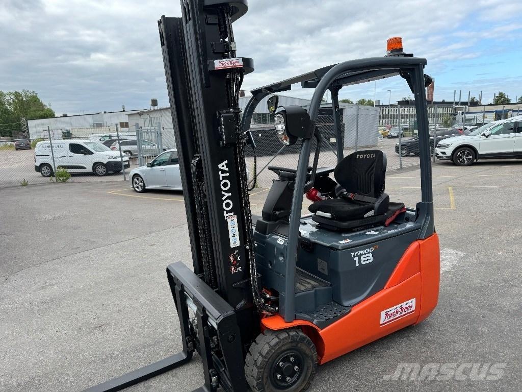 Toyota 8FBEK18T Elektriniai šakiniai krautuvai