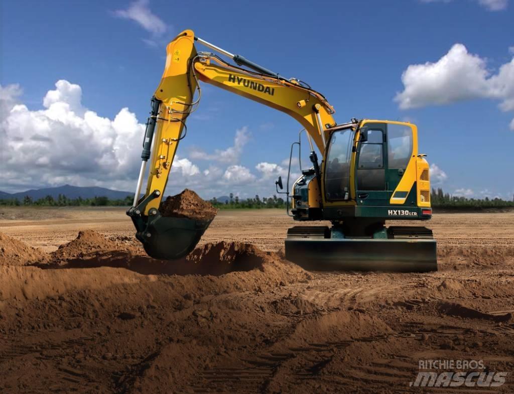Hyundai HX130LCRD Vikšriniai ekskavatoriai