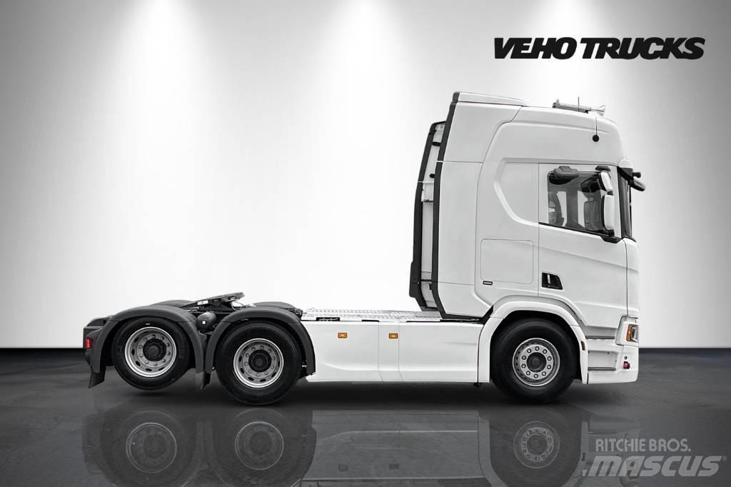Scania R580 6X2 NB Naudoti vilkikai