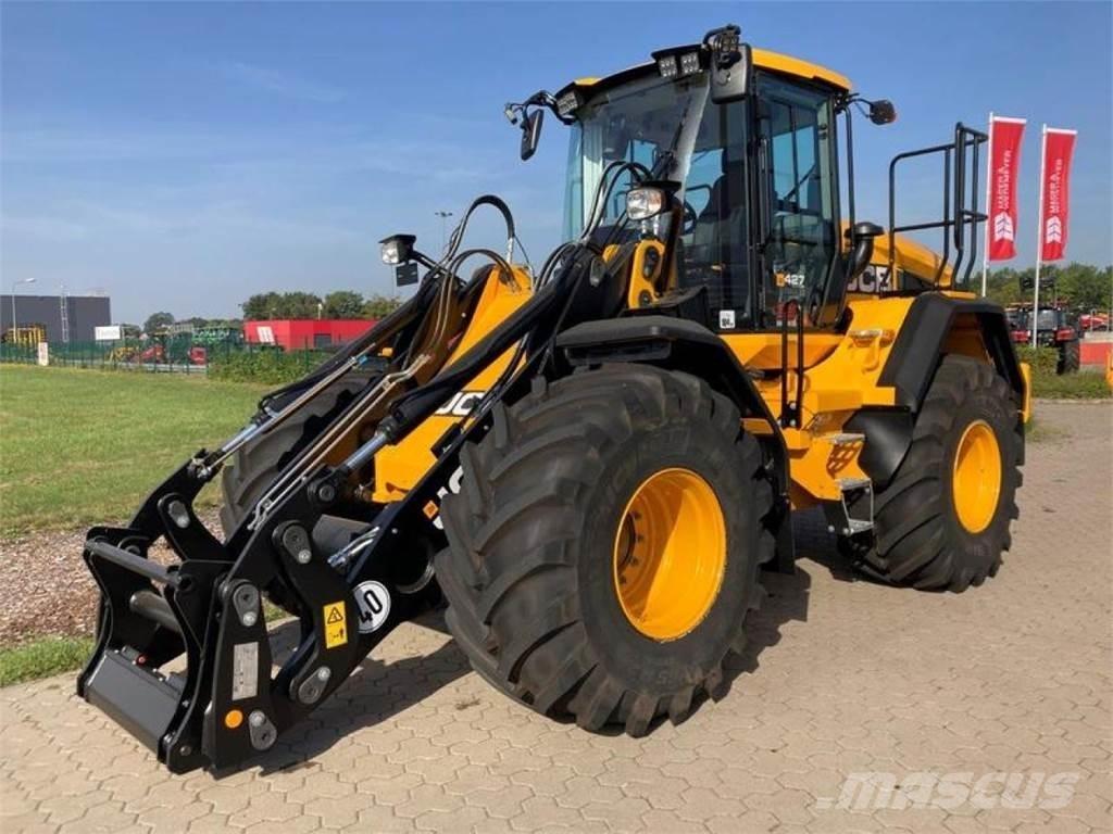 JCB 427 AGRI Naudoti ratiniai krautuvai