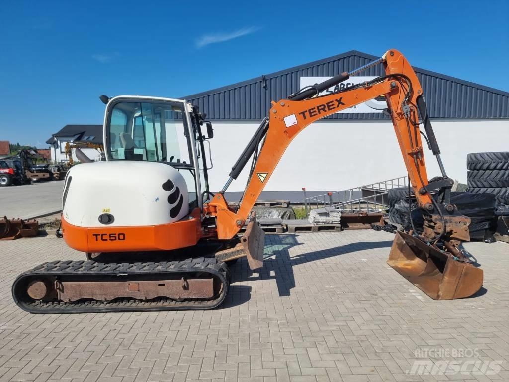 Terex TC 50 Mini ekskavatoriai < 7 t