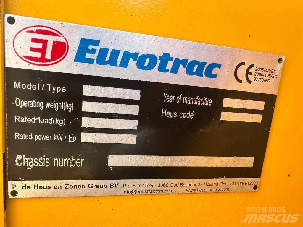 Eurotrac W12 Naudoti ratiniai krautuvai