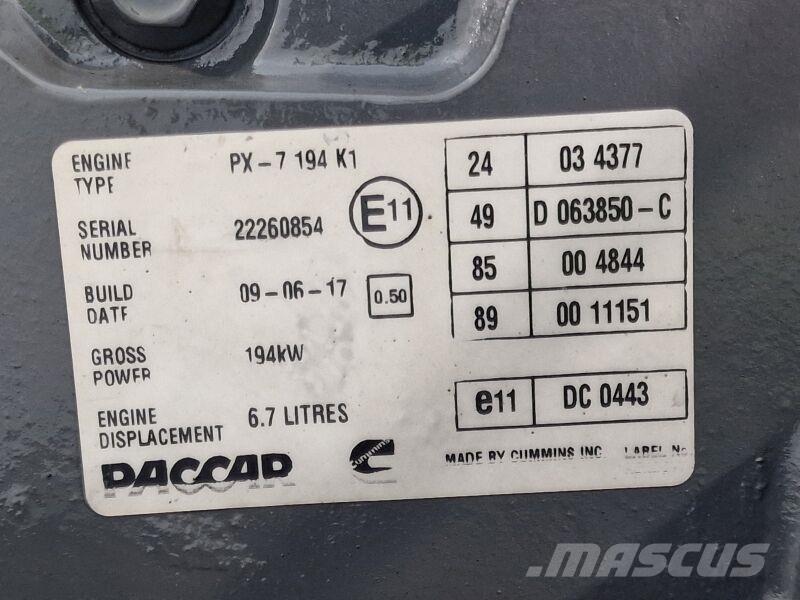 DAF PX-7 194 K1 Varikliai