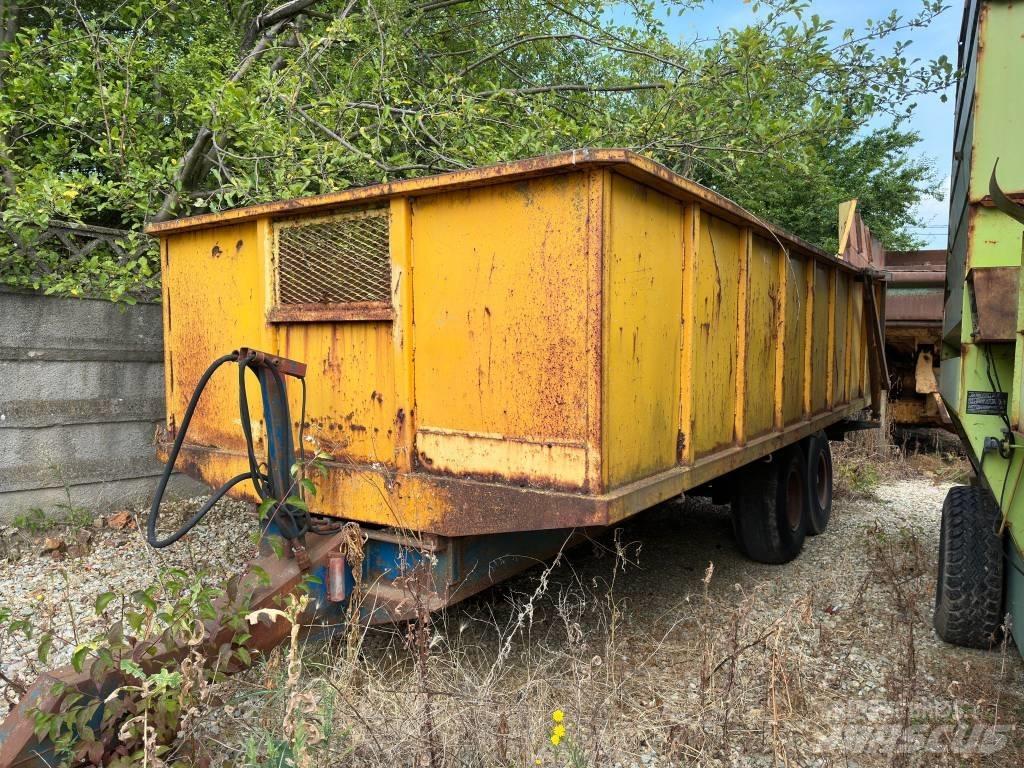  2 Axle Trailer Savivartės priekabos