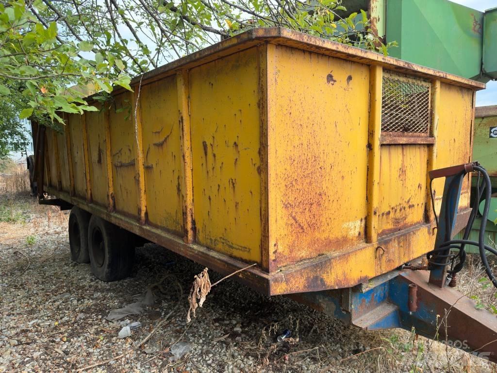  2 Axle Trailer Savivartės priekabos