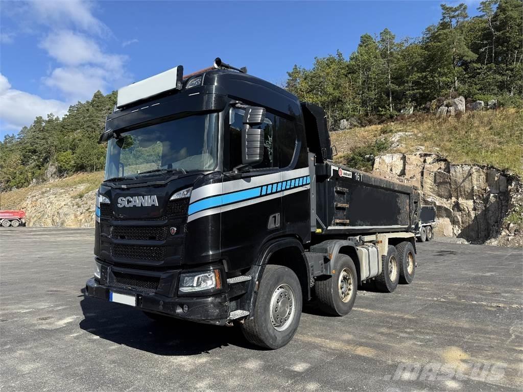 Scania R500 XT 8X4 Savivarčių priekabų vilkikai