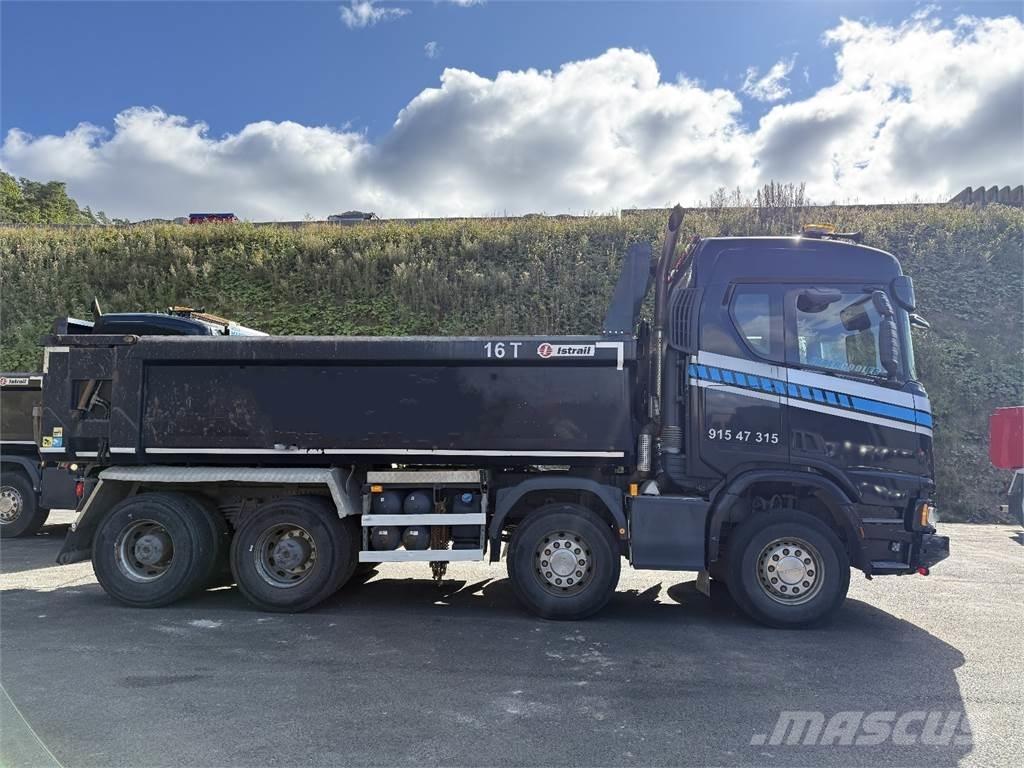 Scania R500 XT 8X4 Savivarčių priekabų vilkikai