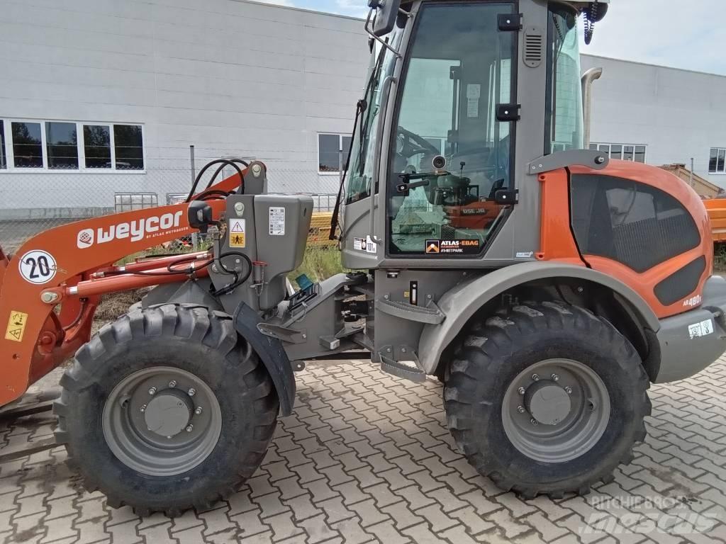 Atlas Weycor AR 480S Naudoti ratiniai krautuvai