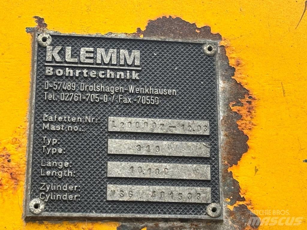 Klemm KR 807-4 Polių kalimo technika