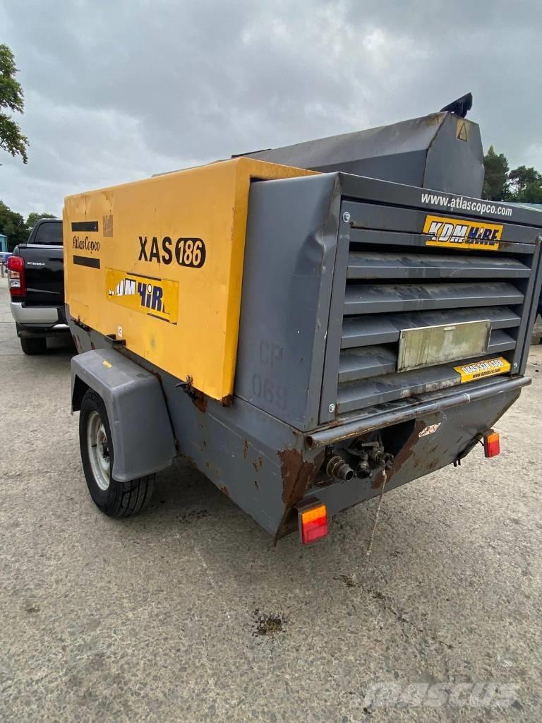 Atlas Copco XAS 186 Kompresoriai