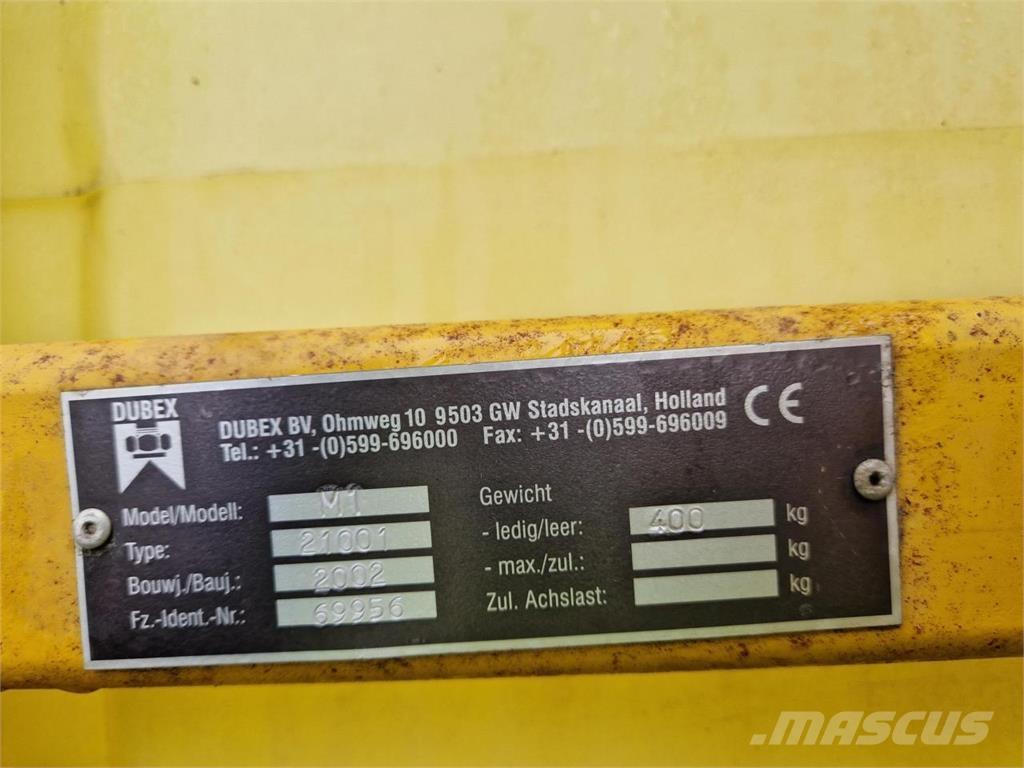 Dubex MODEL 1 Prikabinami purkštuvai