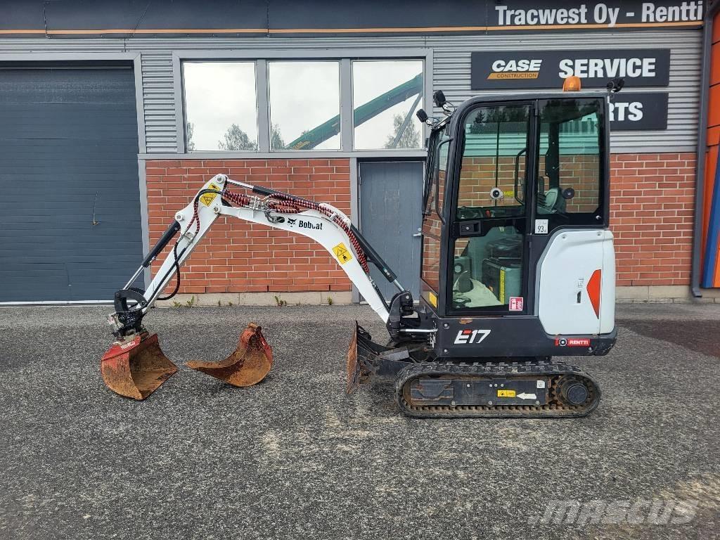 Bobcat E 17 Mini ekskavatoriai < 7 t