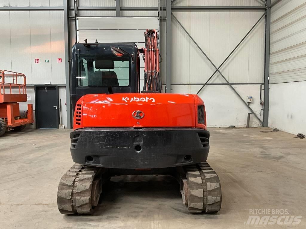 Kubota KX 080-4 Vidutinės galios ekskavatoriai 7-12 t