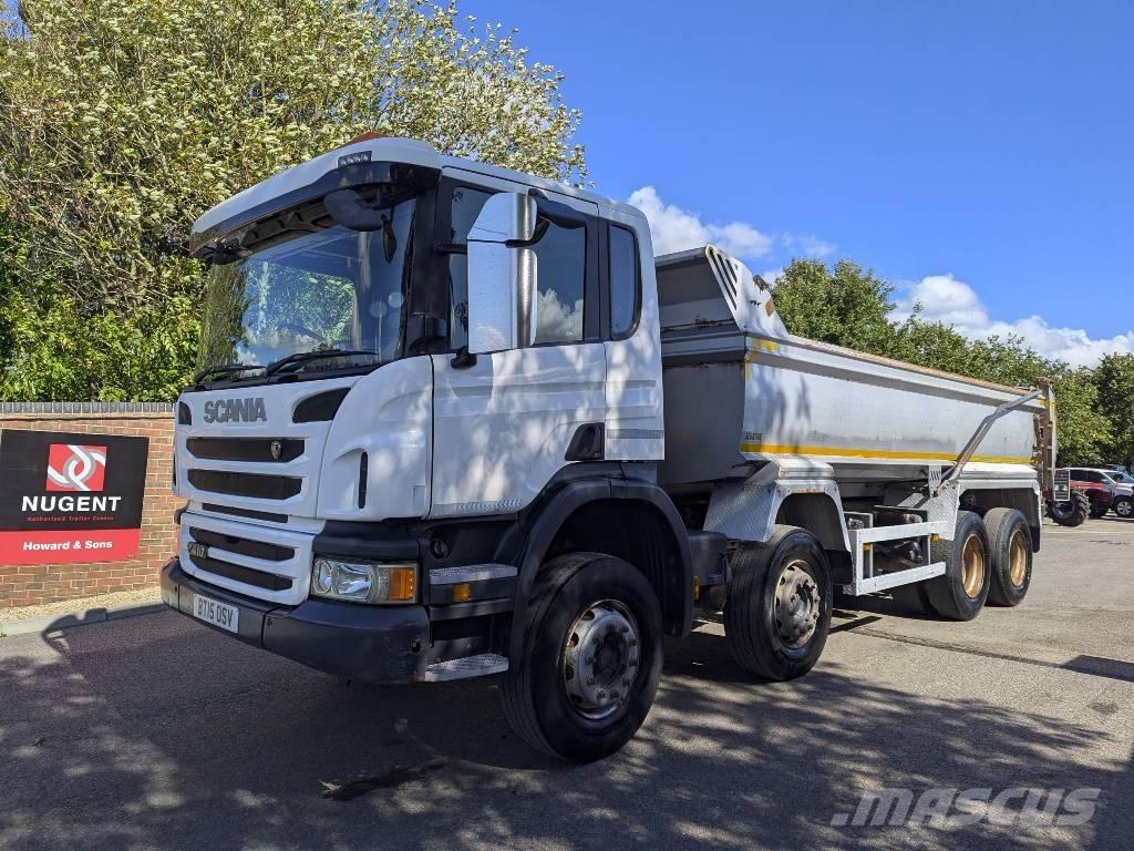 Scania P 410 Savivarčių priekabų vilkikai
