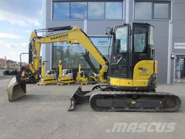 Yanmar Vio 50 Mini ekskavatoriai < 7 t
