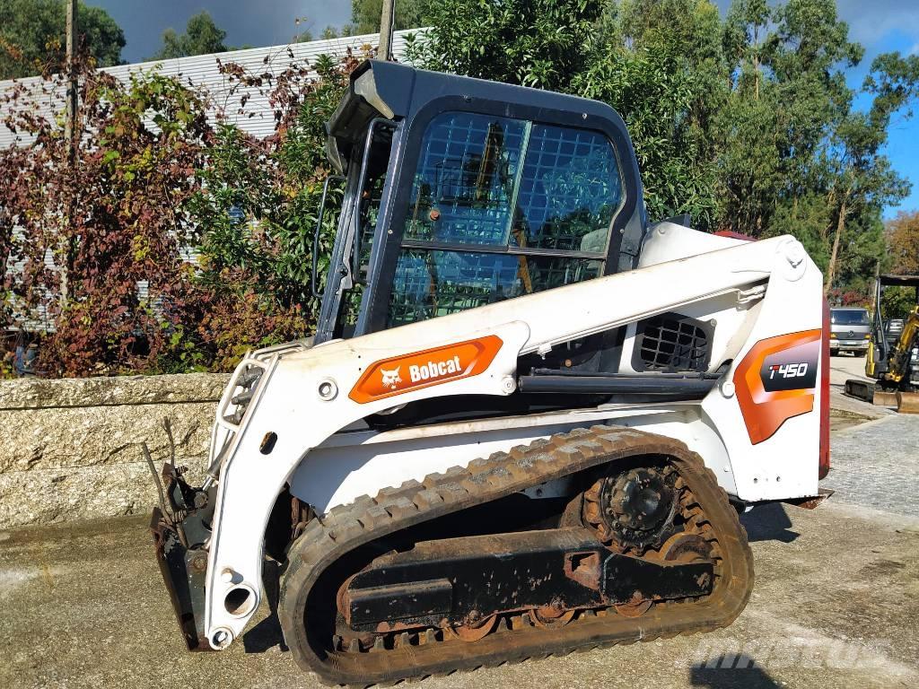 Bobcat T 450 Krautuvai su šoniniu pasukimu