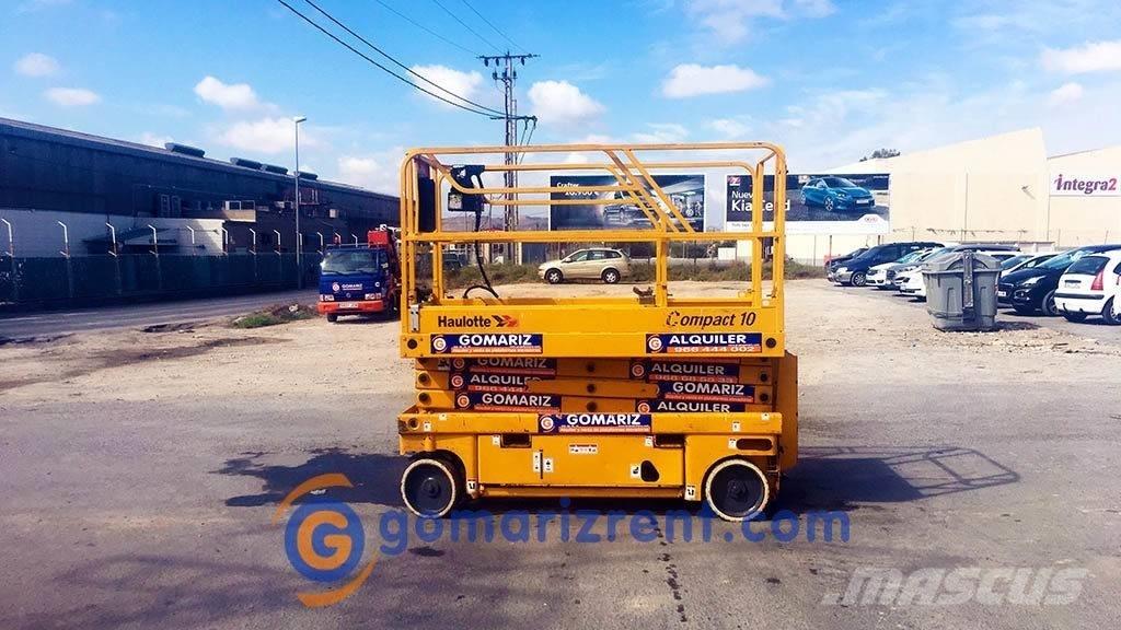 Haulotte Compact 10 Žirkliniai keltuvai