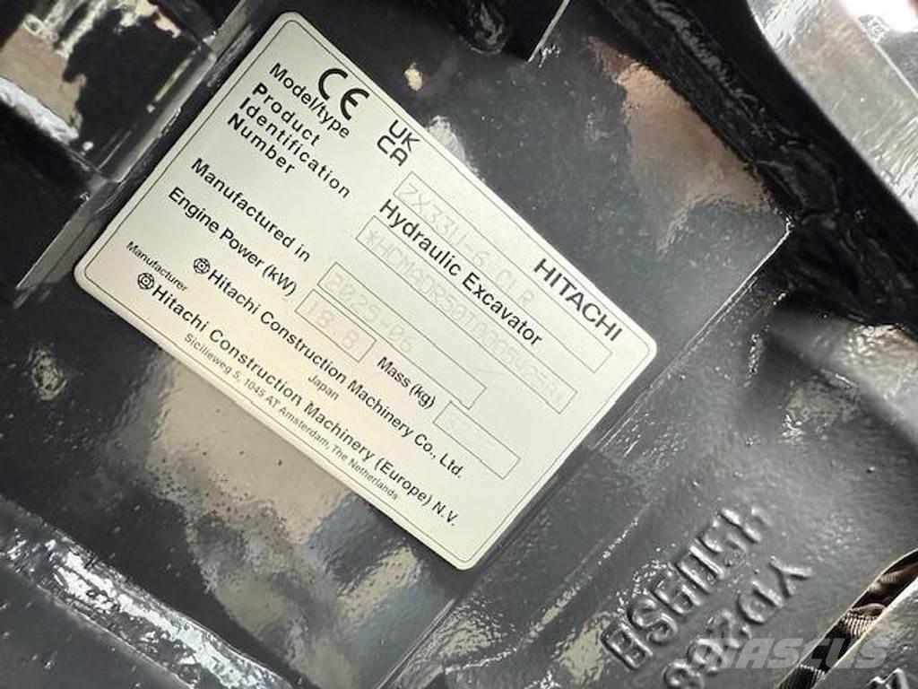 Hitachi ZX33U-6 Mini ekskavatoriai < 7 t
