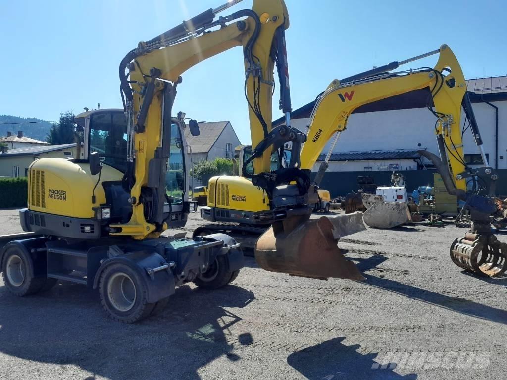 Wacker Neuson EW 65 Ratiniai ekskavatoriai