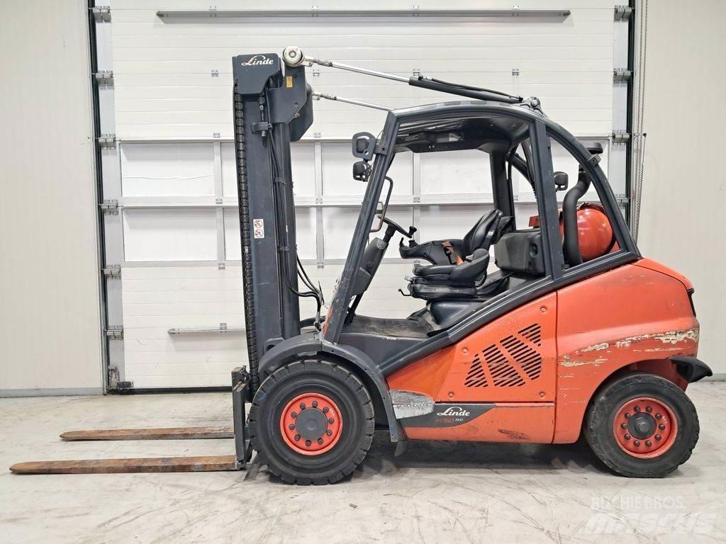 Linde H50T-02 LPG (dujiniai) krautuvai