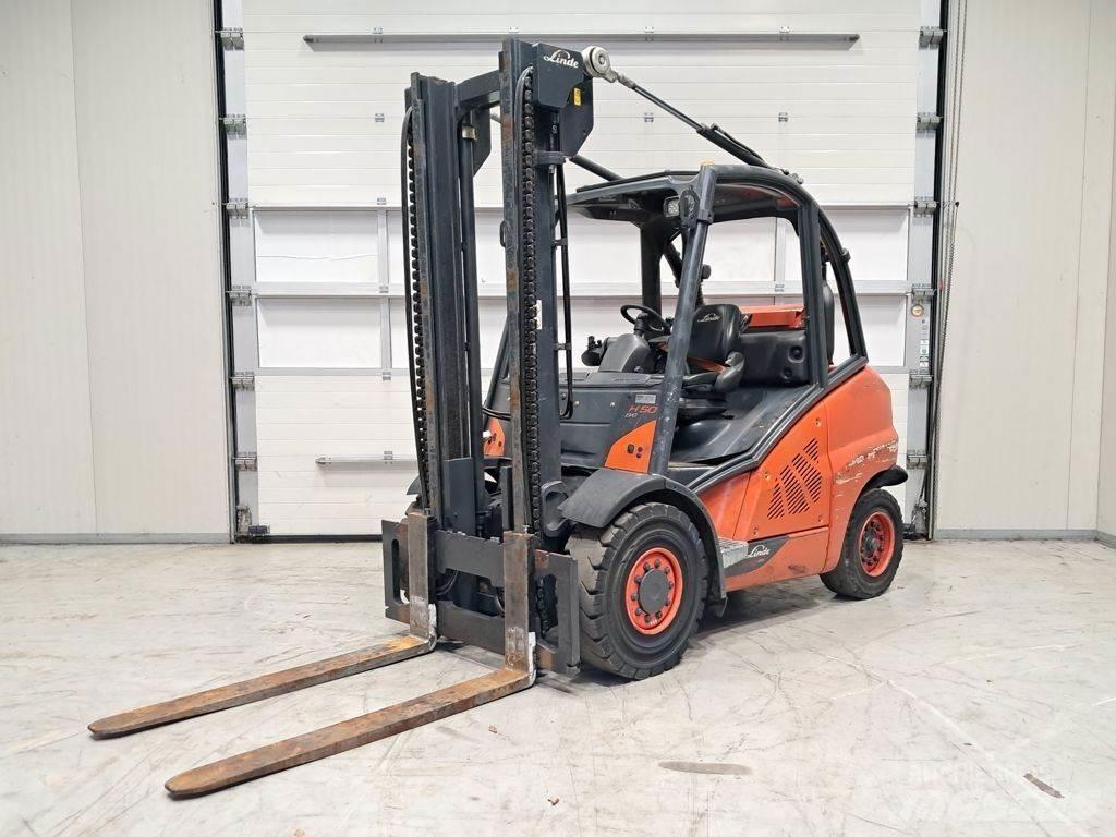 Linde H50T-02 LPG (dujiniai) krautuvai