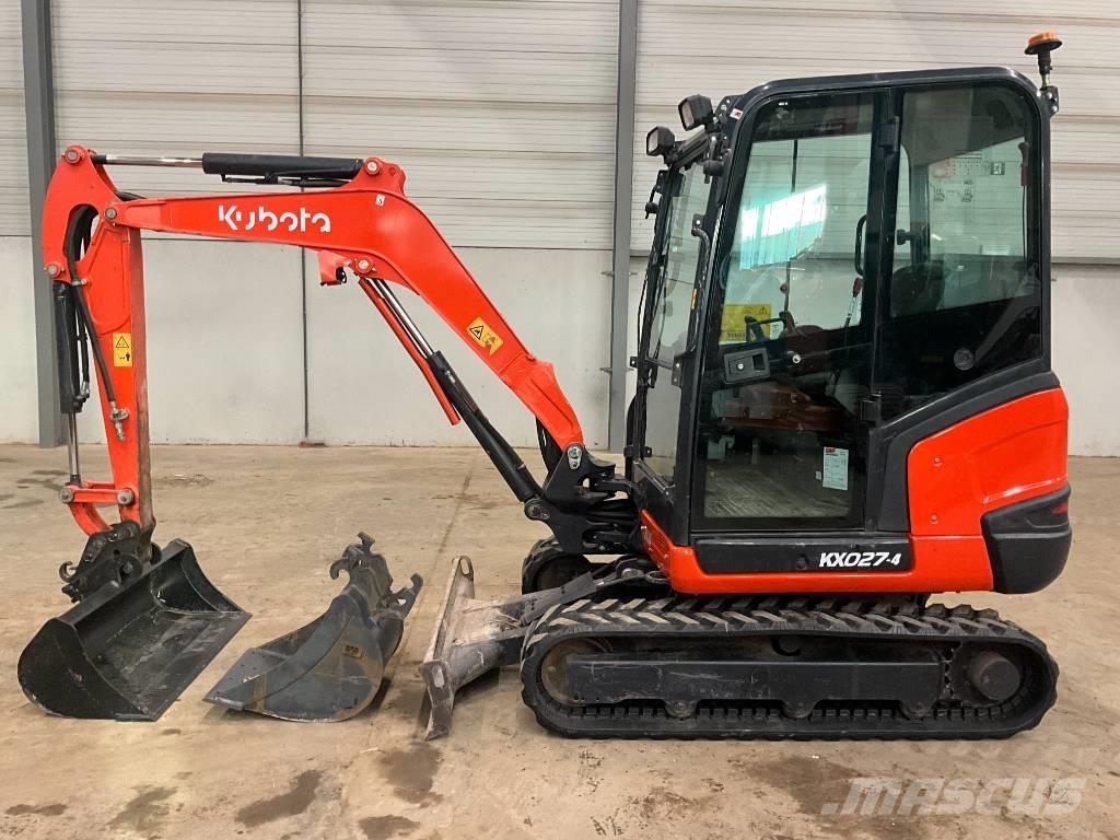 Kubota KX 027-4 Mini ekskavatoriai < 7 t