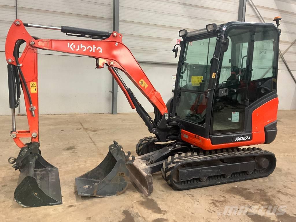 Kubota KX 027-4 Mini ekskavatoriai < 7 t